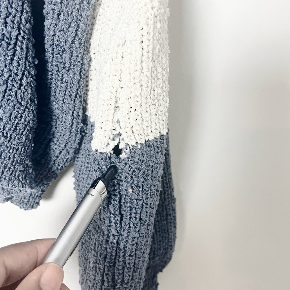 2/$30 Debut Cropped Striped Sweater Crew Neck - Picture 4 of 6